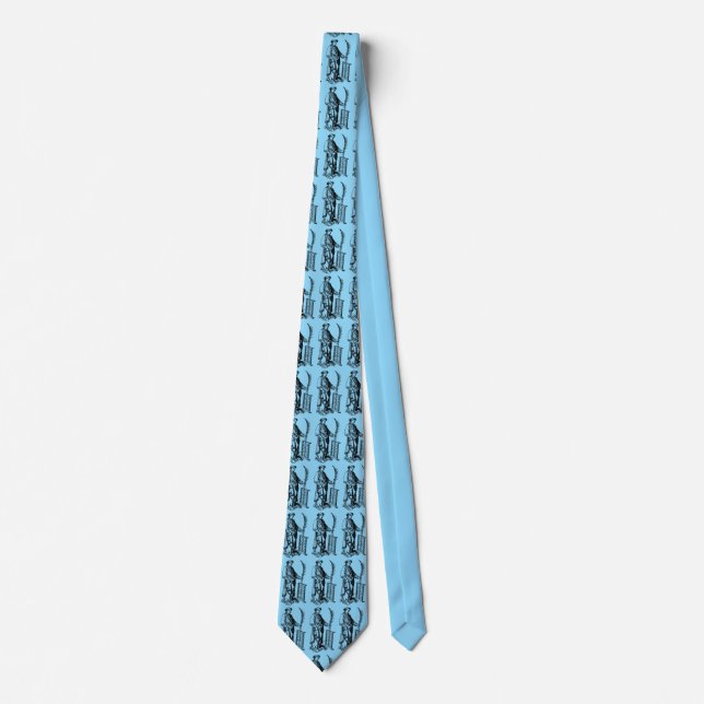 Saint Lawrence Deacon and Martyr Necktie (Front)