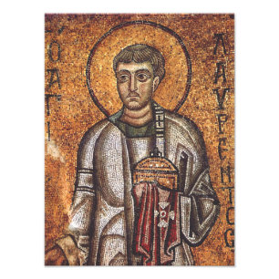 Saint Lawrence Mosaic Historical Art Photo Print