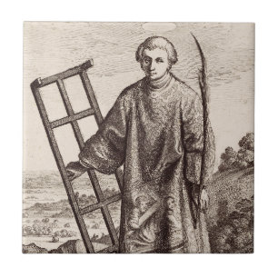 Saint Lawrence patron saint archive Ceramic Tile
