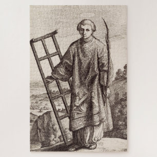 Saint Lawrence patron saint archive Jigsaw Puzzle