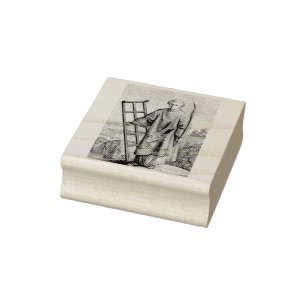 Saint Lawrence patron saint archive Rubber Stamp