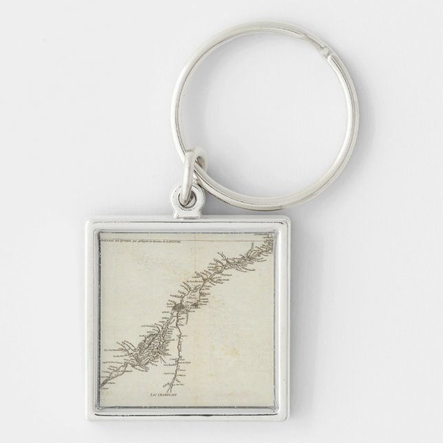 Saint Lawrence River in Canada Key Ring (Front)