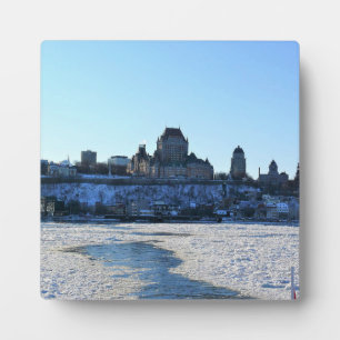 Saint Lawrence River & Old Quebec City, Quebec Plaque
