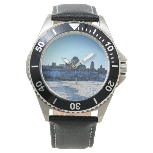 Saint Lawrence River & Old Quebec City, Quebec Watch (Front)