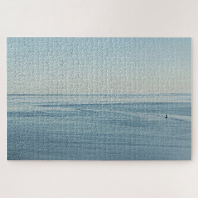 Saint Lawrence River, Winter Dawn Jigsaw Puzzle (Horizontal)