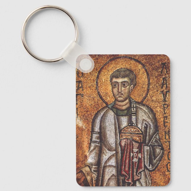 Saint Lawrence the Martyr Key Ring (Front)