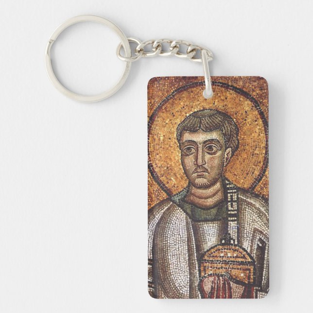 Saint Lawrence the Martyr Key Ring (Front)