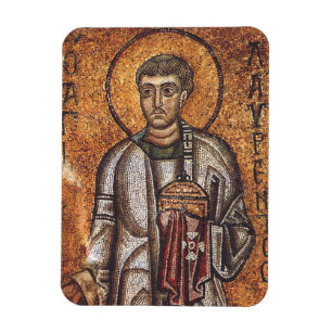 Saint Lawrence the Martyr Magnet