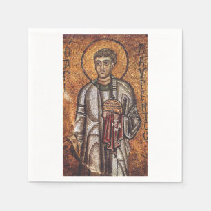 Saint Lawrence the Martyr Napkin
