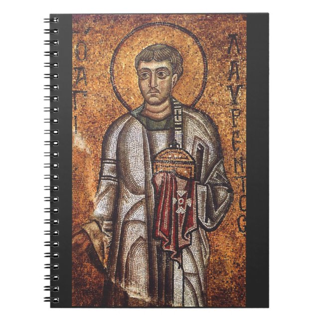 Saint Lawrence the Martyr Notebook (Front)