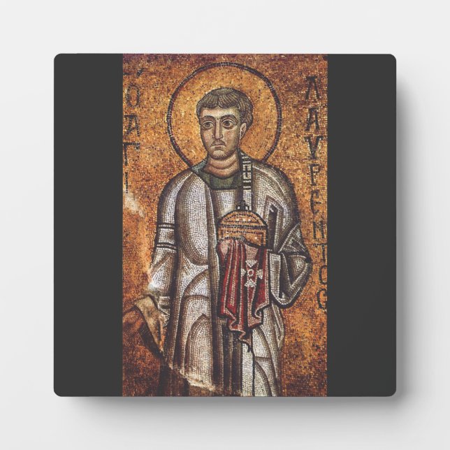Saint Lawrence the Martyr Plaque (Front)