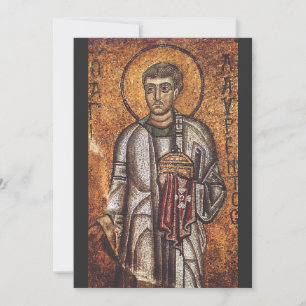 Saint Lawrence the Martyr Thank You Card