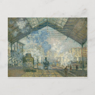Saint-Lazare Station (1877) Postcard