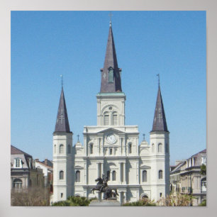 Saint Louis Cathedral Poster