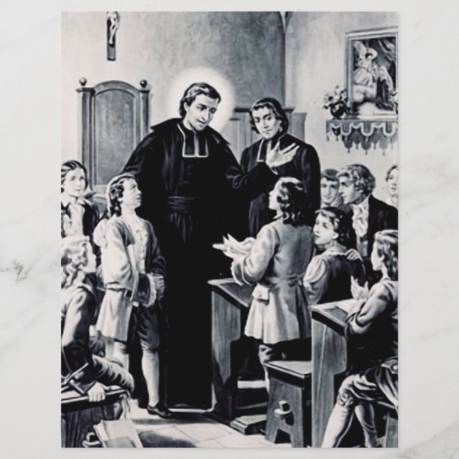 Saint Louis de Montfort French priest Flyer (Front)