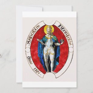 Saint Louis IX King of France Invitation