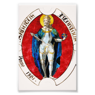 Saint Louis IX King of France Photo Print