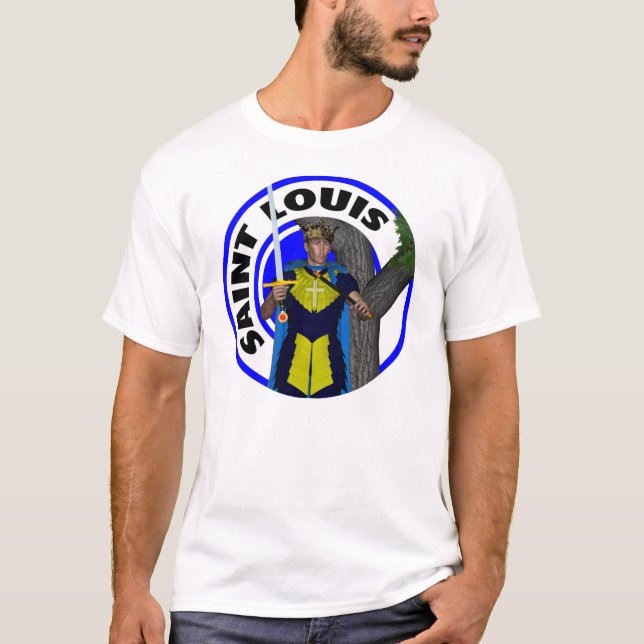 Saint Louis IX King of France T-Shirt (Front)