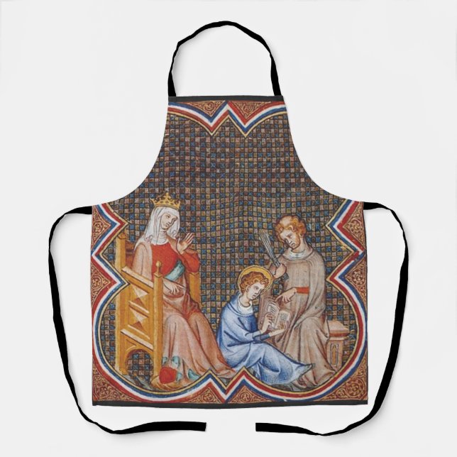 Saint Louis IX of France Apron (Front)