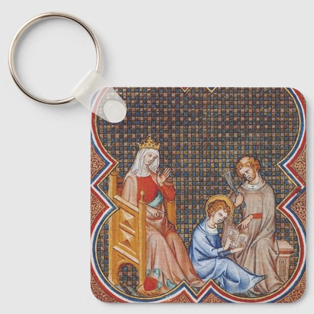 Saint Louis IX of France Key Ring (Front)