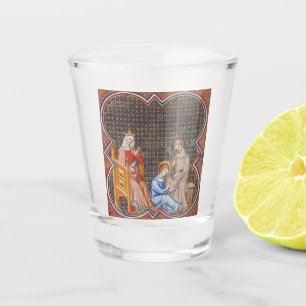 Saint Louis IX of France Shot Glass