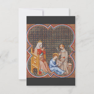 Saint Louis IX of France Thank You Card