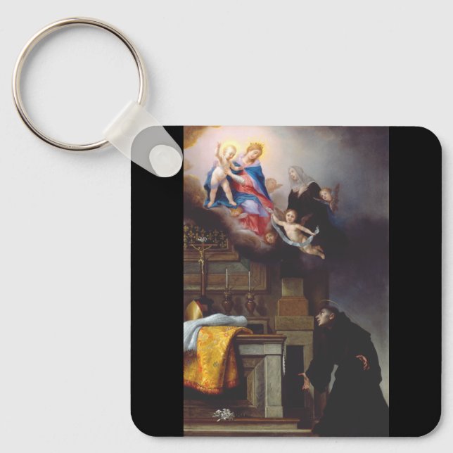 Saint Louis of Toulouse Key Ring (Front)