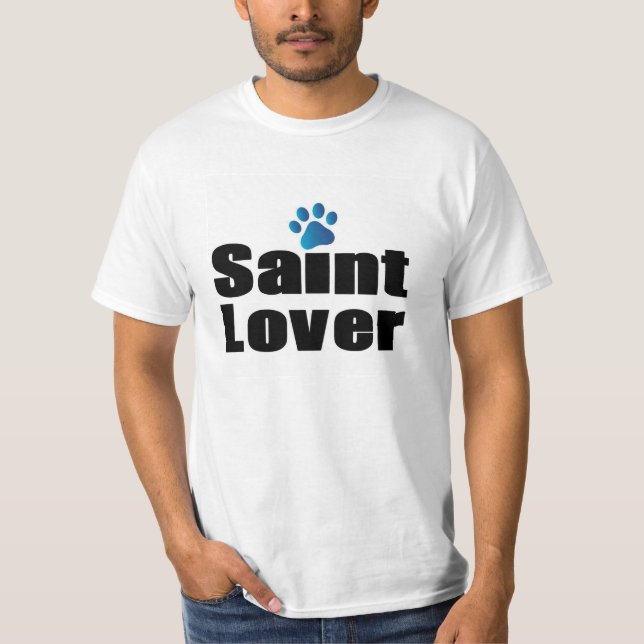 Saint Lover Blue Paw Shirt (Front)
