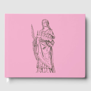 Saint Lucia by Bernardino Luini Guest Book