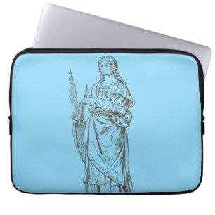 Saint Lucia by Bernardino Luini Laptop Sleeve