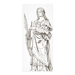 Saint Lucia by Bernardino Luini Rack Card