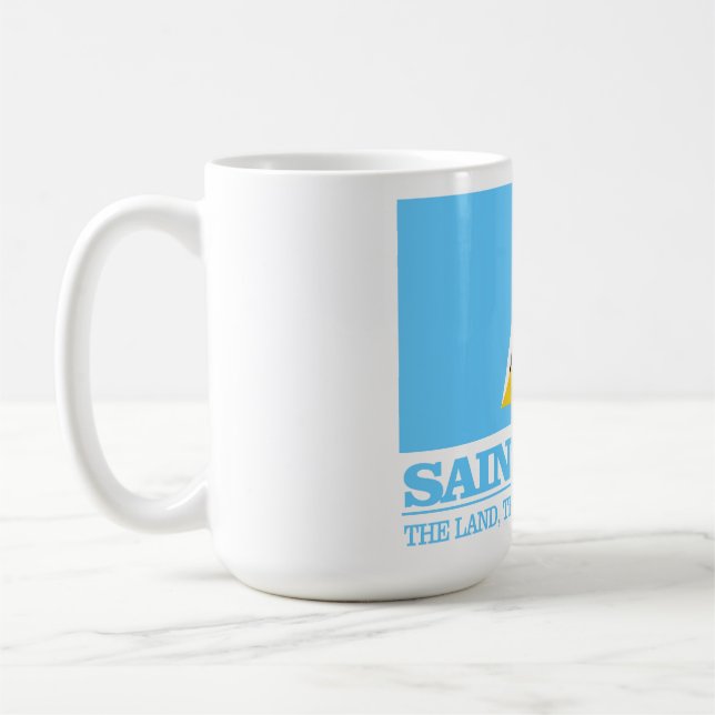 Saint Lucia Coffee Mug (Left)