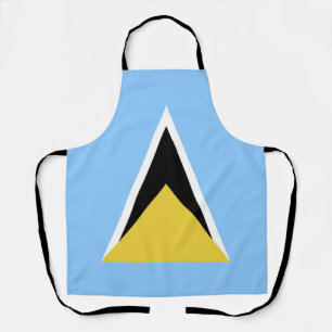 Saint Lucia flag Apron