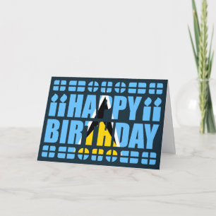 Saint Lucia Flag Birthday Card