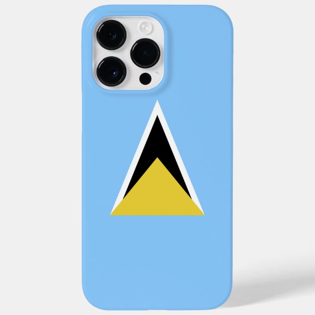Saint Lucia flag Case-Mate iPhone Case (Back)