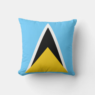 Saint  Lucia Flag Cushion