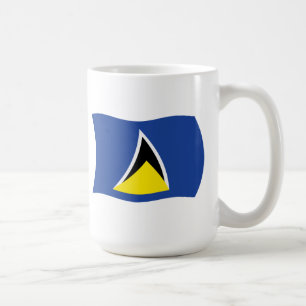 Saint Lucia Flag Mug