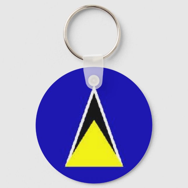 Saint Lucia Key Ring (Front)