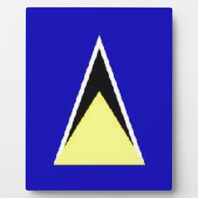 Saint Lucia Plaque (Front)