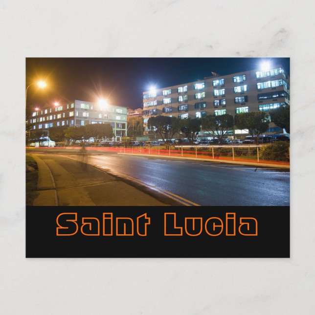 Saint Lucia Postcard (Front)