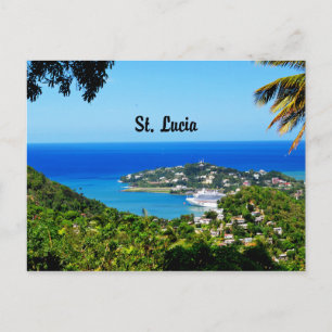 Saint Lucia Postcard