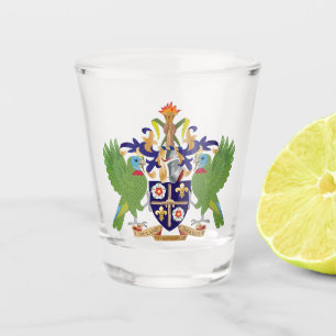 Saint Lucia Shot Glass