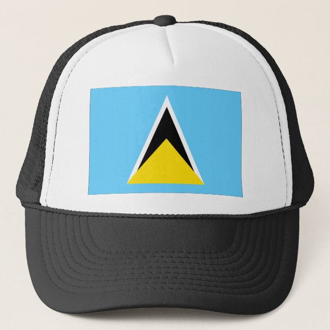 Saint Lucia Trucker Hat (Front)