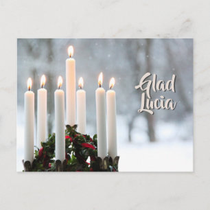 Saint Lucy's Day Postcard