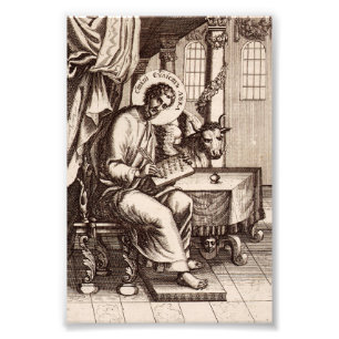 Saint Luke the Evangelist and Apostle Photo Print