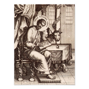 Saint Luke the Evangelist and Apostle Photo Print