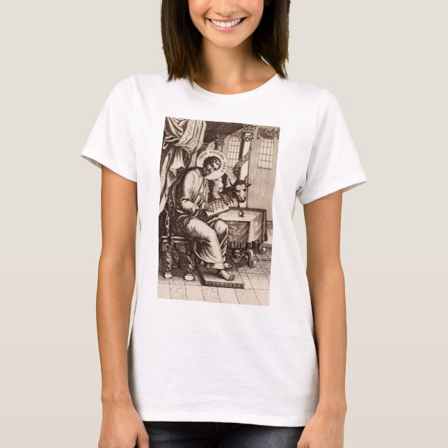 Saint Luke the Evangelist and Apostle T-Shirt (Front)