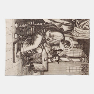 Saint Luke the Evangelist and Apostle Tea Towel