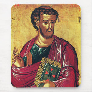 Saint Luke the Evangelist Orthodox icon Mouse Pad
