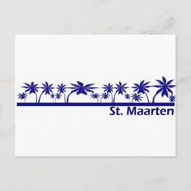Saint Maarten Postcard (Front)